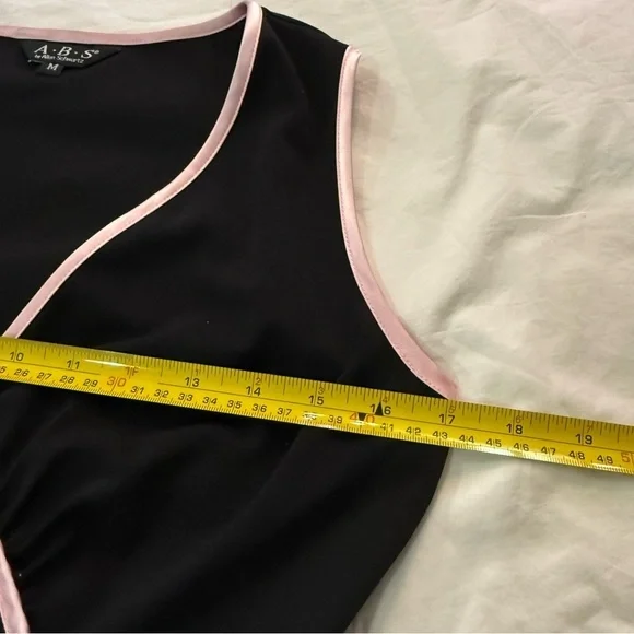 ABS by Allen Schwartz high low asymmetrical cocktail dress - Picture 7 of 10